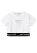 T-shirt HINNOMINATE da BAMBINA - WHITE