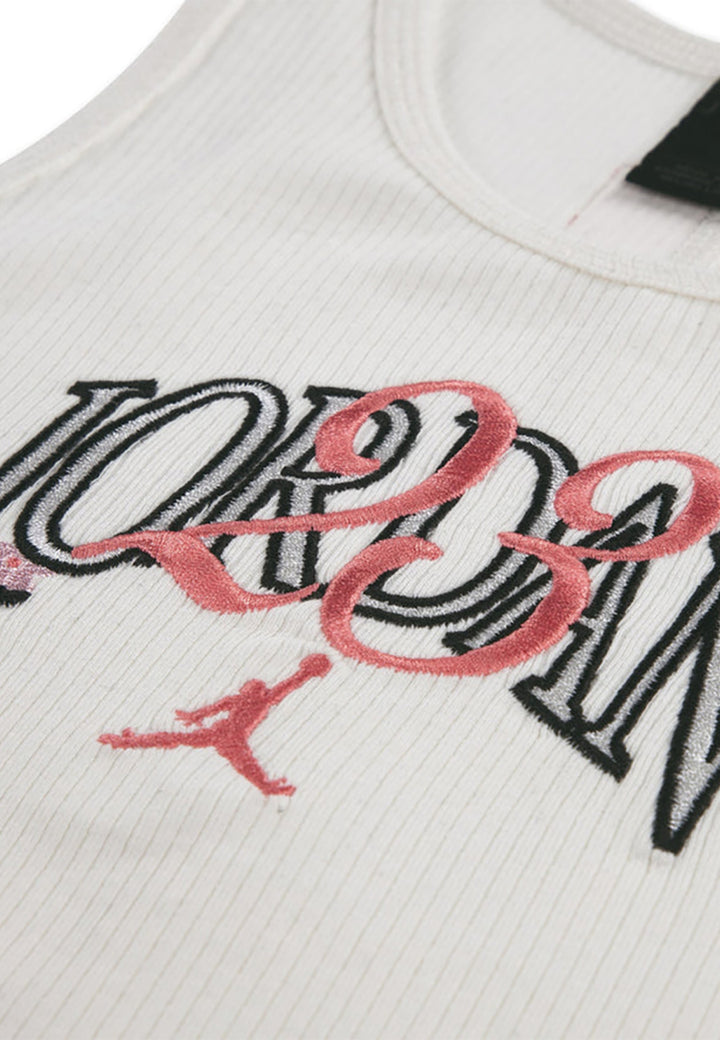 JORDAN T-shirt JORDAN da BAMBINA - WHITE