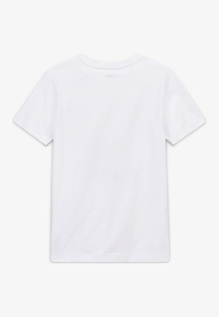 JORDAN T-shirt JORDAN da BAMBINO - WHITE