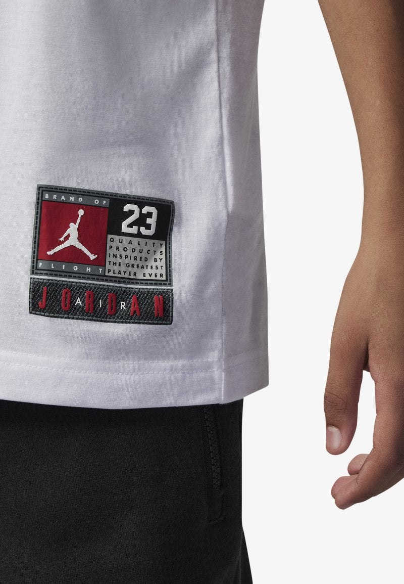 JORDAN T-shirt JORDAN da BAMBINO - WHITE