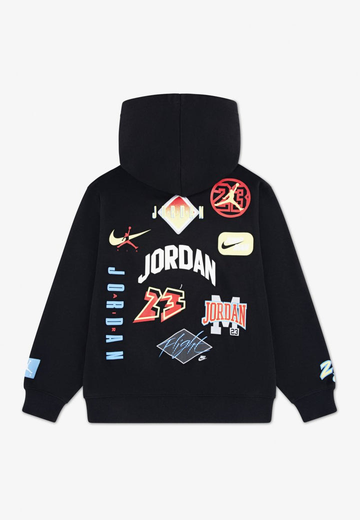 JORDAN Felpa JORDAN da BAMBINO - Nero
