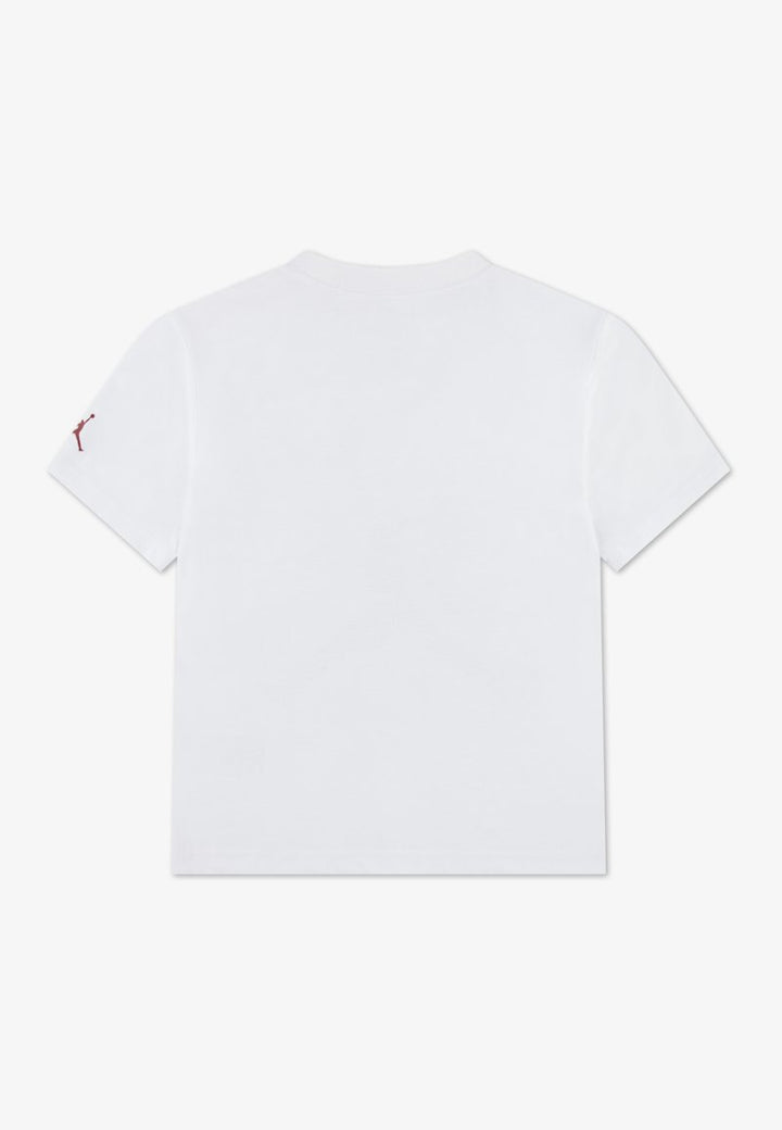 JORDAN T-shirt JORDAN da BAMBINO - WHITE