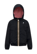 Giubbotto K-WAY da BAMBINA - BLACK PURE - PINK GERANIUM