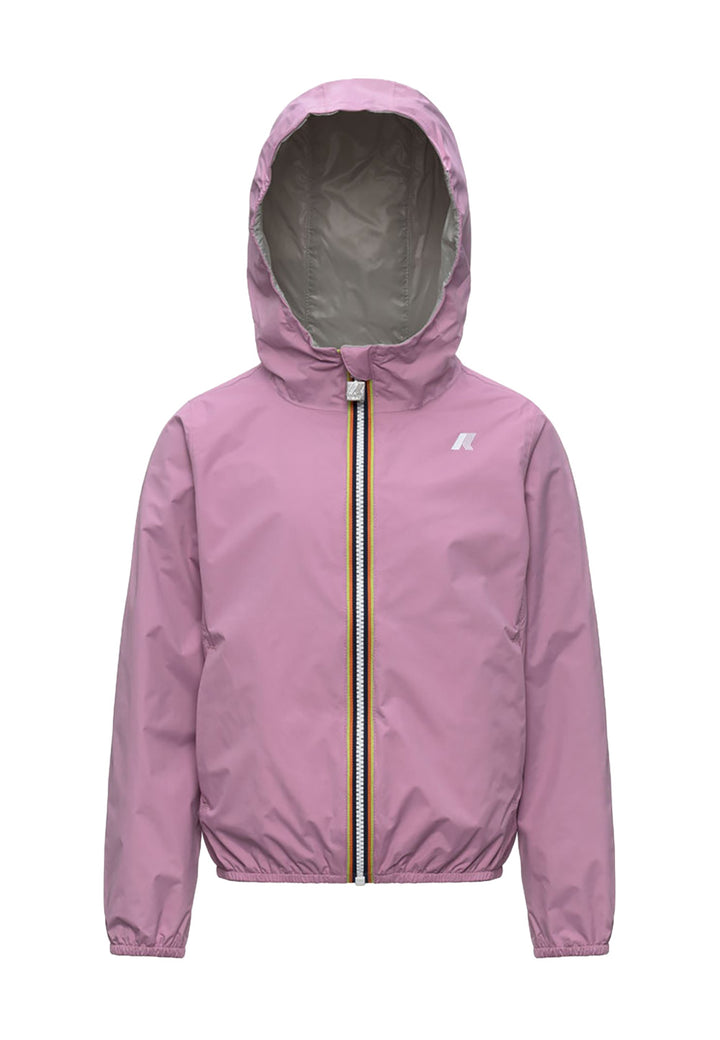 K-WAY Giubbotto K-WAY da BAMBINA - VIOLET GLICINE - BEIGE LT