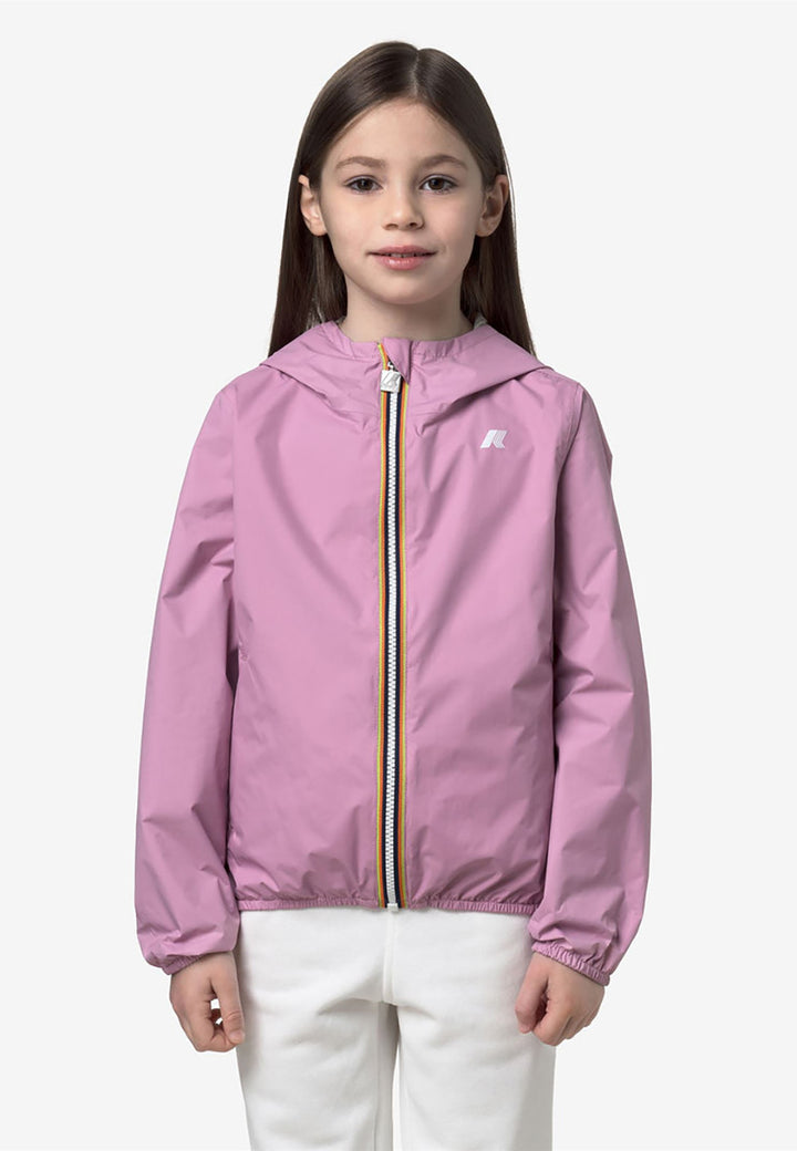 K-WAY Giubbotto K-WAY da BAMBINA - VIOLET GLICINE - BEIGE LT