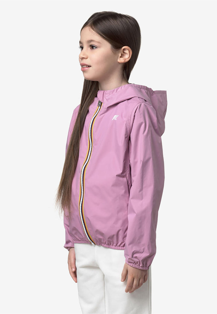 K-WAY Giubbotto K-WAY da BAMBINA - VIOLET GLICINE - BEIGE LT