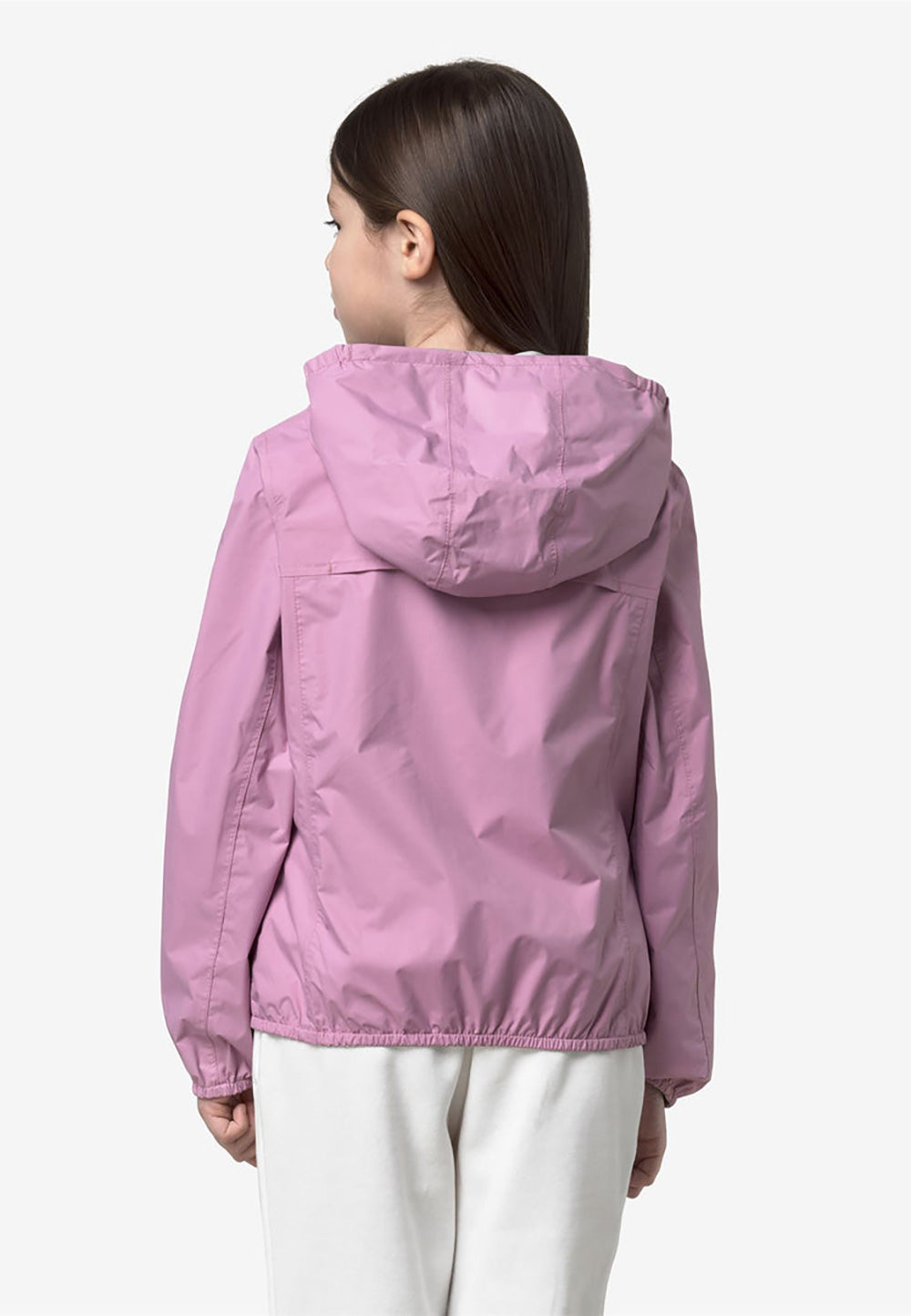 K-WAY Giubbotto K-WAY da BAMBINA - VIOLET GLICINE - BEIGE LT