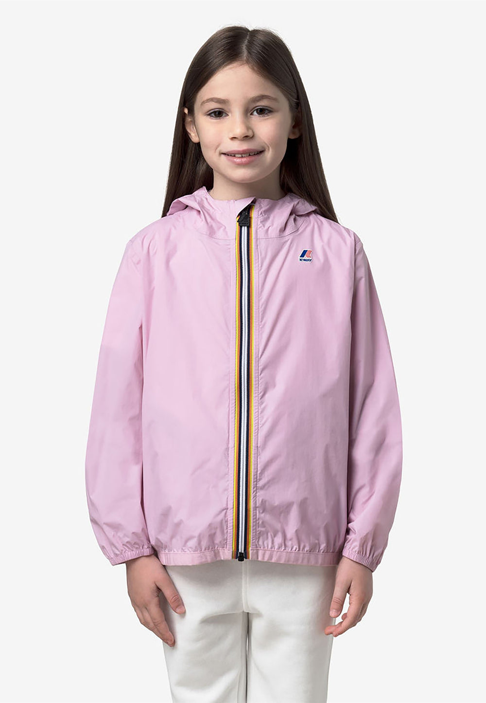 K-WAY Giubbotto K-WAY da BAMBINI - PINK LAVENDER