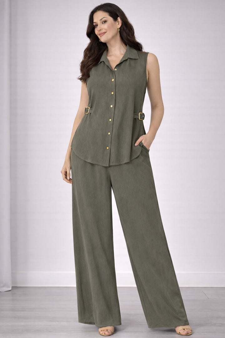LIZALU Camicia LIZALU da DONNA - Militare