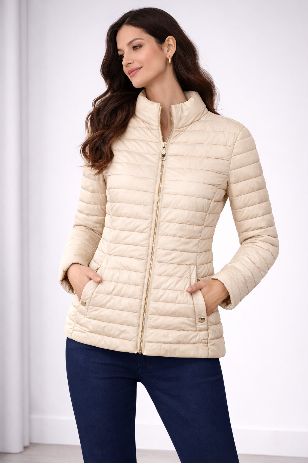 LIZALU Piumino LIZALU da DONNA - Crema