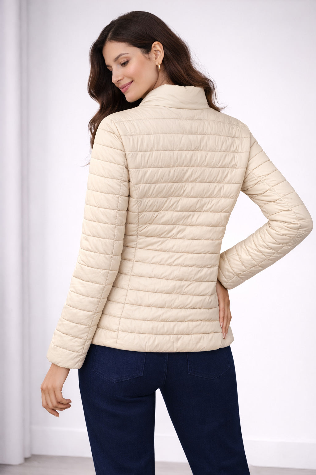 LIZALU Piumino LIZALU da DONNA - Crema