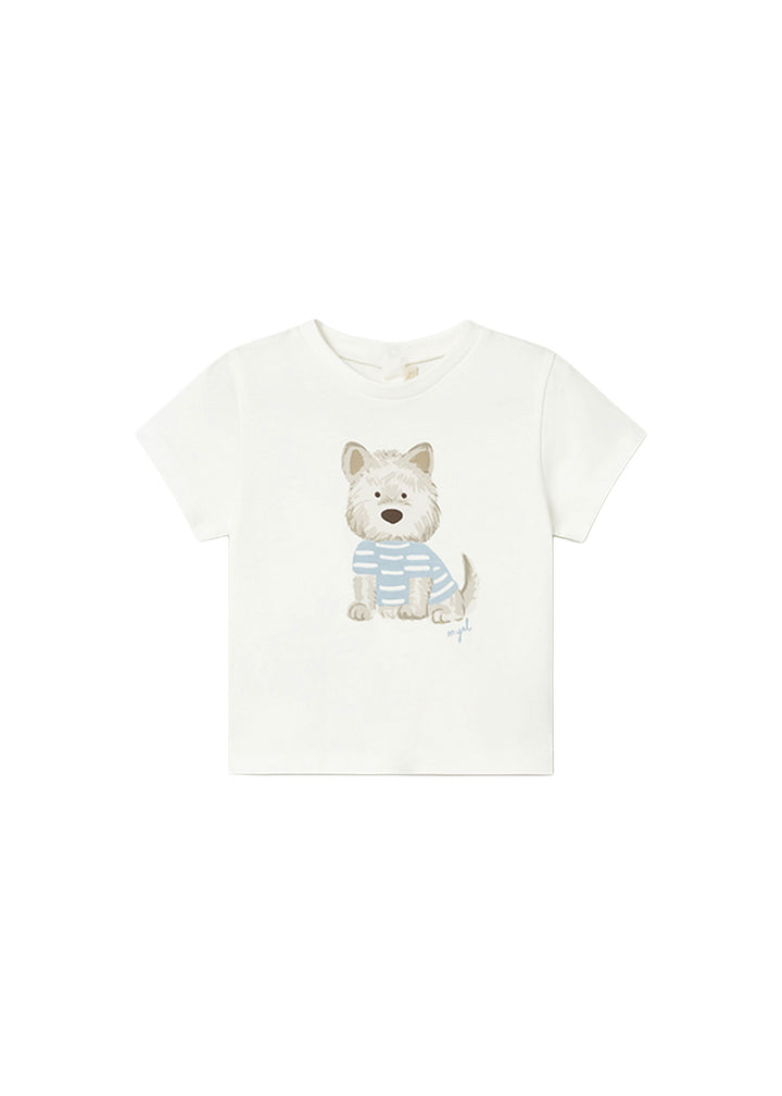 MAYORAL T-shirt MAYORAL da BAMBINO - Panna