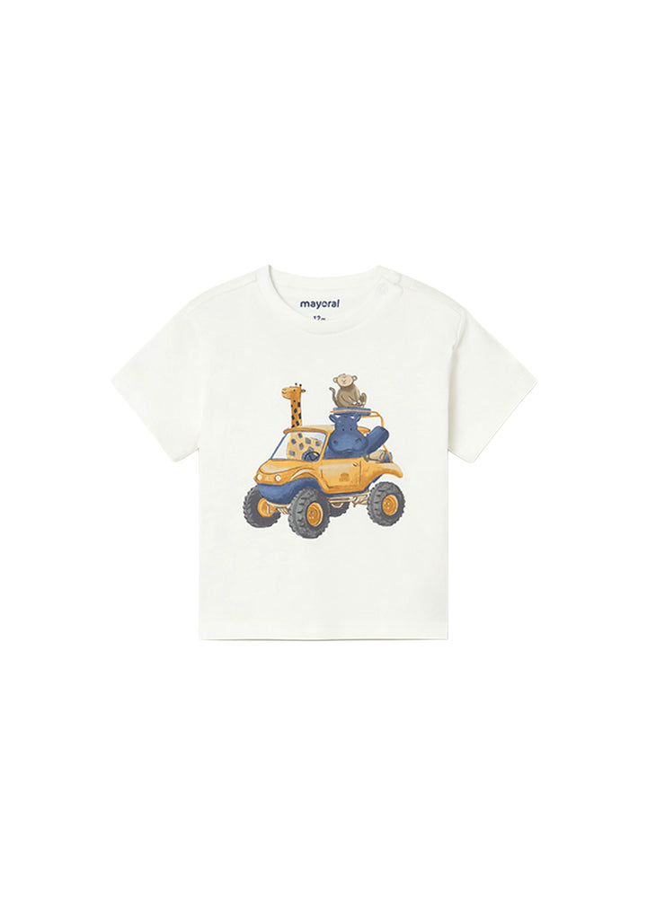 MAYORAL T-shirt MAYORAL da BAMBINO - Panna