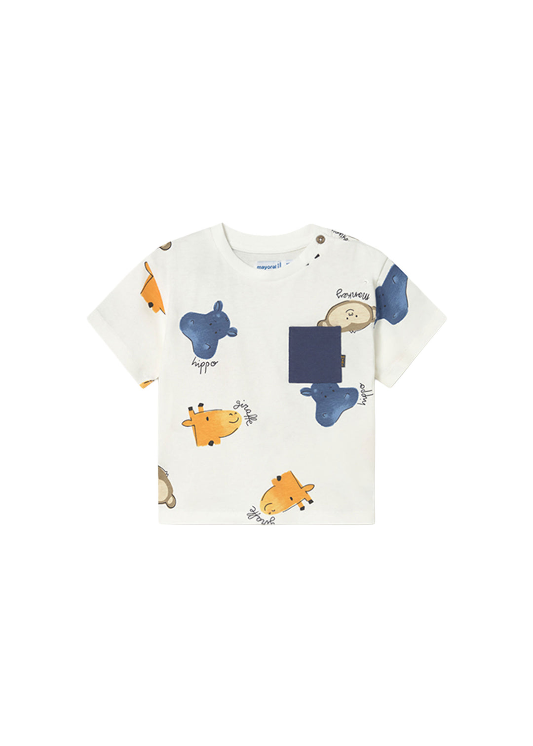 MAYORAL T-shirt MAYORAL da BAMBINO - Panna