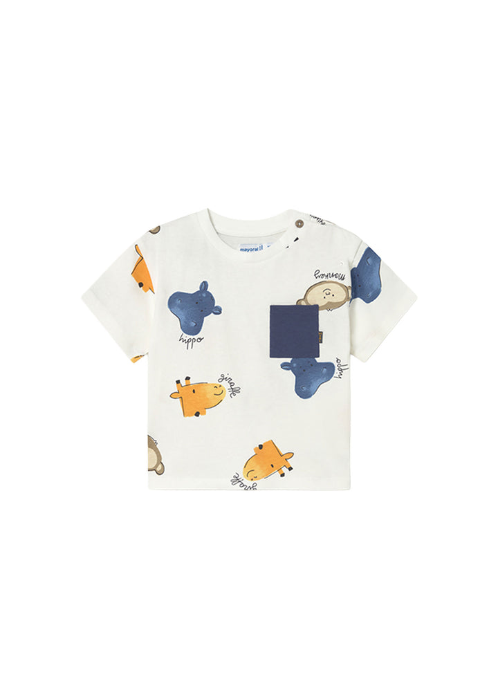 MAYORAL T-shirt MAYORAL da BAMBINO - Panna