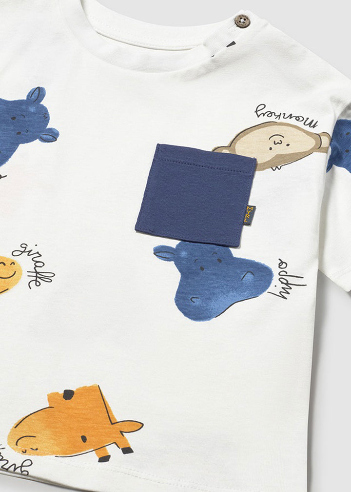 MAYORAL T-shirt MAYORAL da BAMBINO - Panna