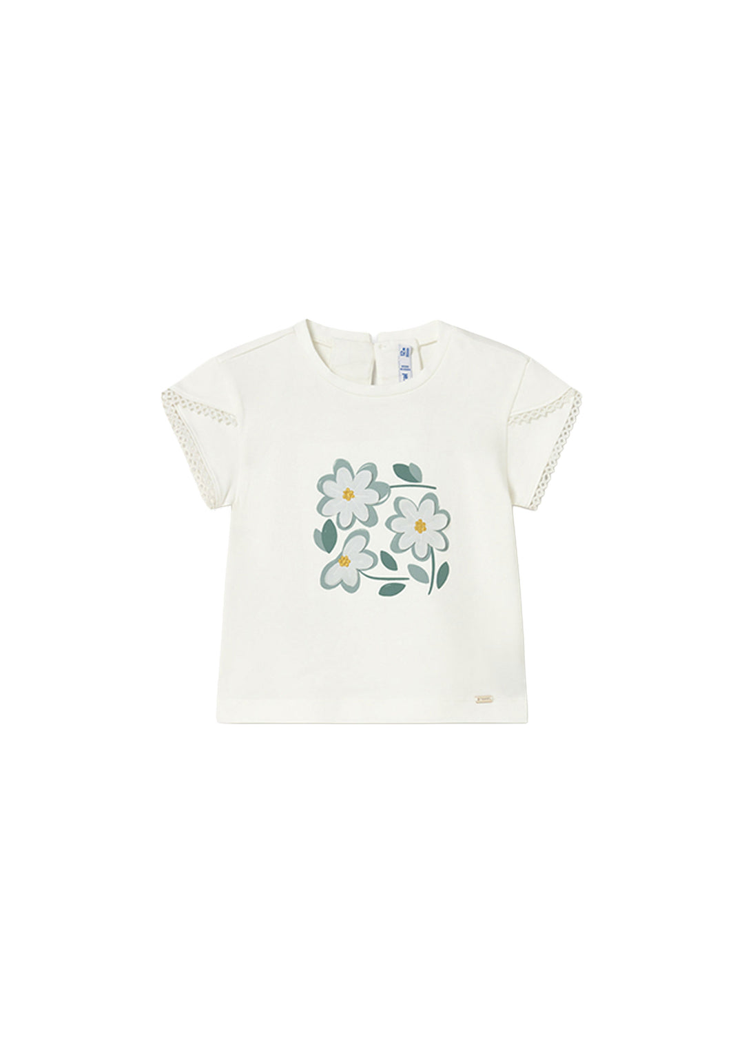 MAYORAL T-shirt MAYORAL da BAMBINA - Beige/lago