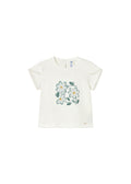T-shirt MAYORAL da BAMBINA - Beige/lago