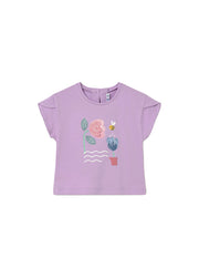 T-shirt bambina lilac Mayoral – 1087