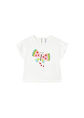 T-shirt MAYORAL da BAMBINA - Bianco