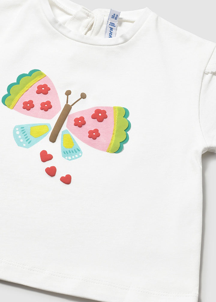 MAYORAL T-shirt MAYORAL da BAMBINA - Bianco