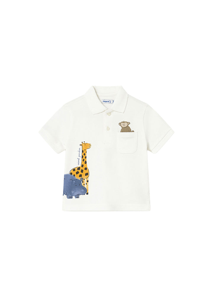 MAYORAL Polo MAYORAL da BAMBINO - Panna