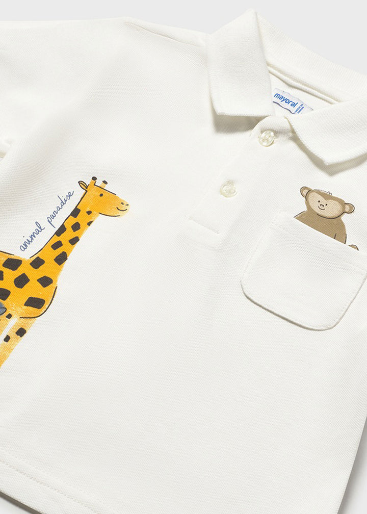 MAYORAL Polo MAYORAL da BAMBINO - Panna