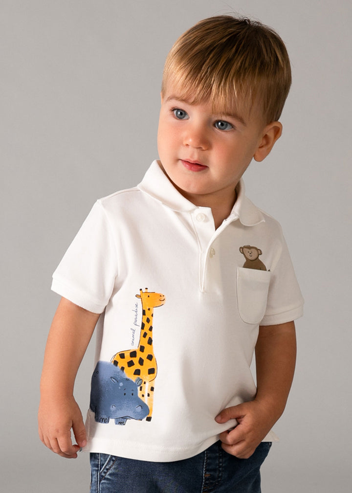 MAYORAL Polo MAYORAL da BAMBINO - Panna