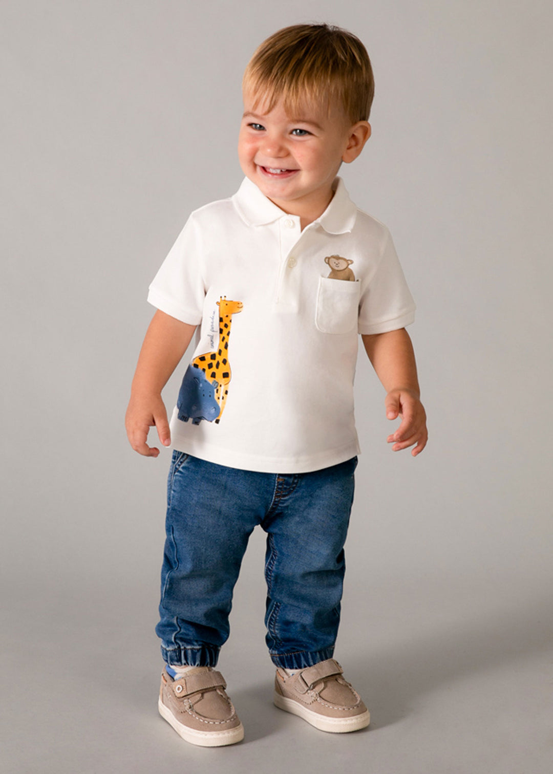 MAYORAL Polo MAYORAL da BAMBINO - Panna