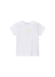 T-shirt bambina bianco Mayoral – 174