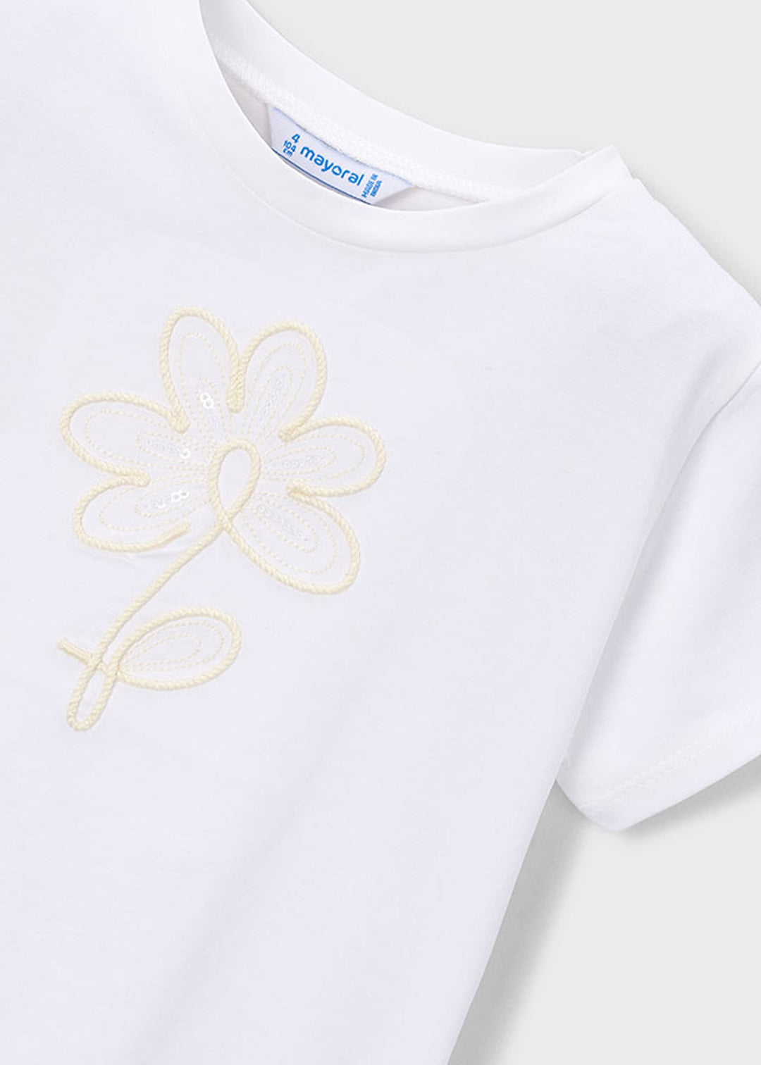 MAYORAL T-shirt MAYORAL da BAMBINA - Bianco