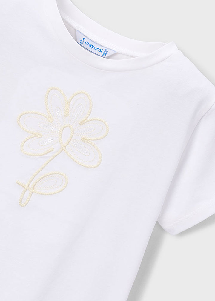 MAYORAL T-shirt MAYORAL da BAMBINA - Bianco