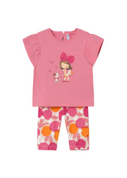 Completo bambina geranio Mayoral – 1751