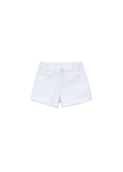 Shorts bambina bianco Mayoral