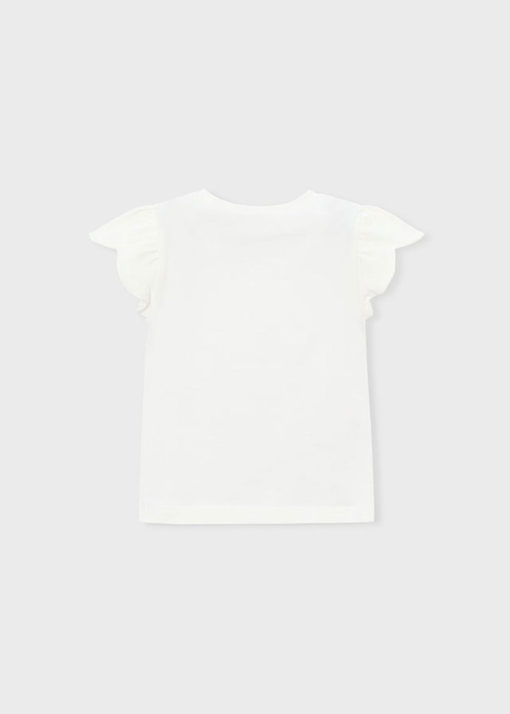MAYORAL T-shirt MAYORAL da BAMBINA - Beige/lago