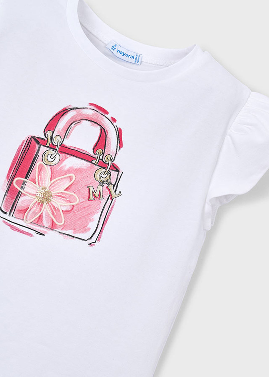 MAYORAL T-shirt MAYORAL da BAMBINA - Bianco