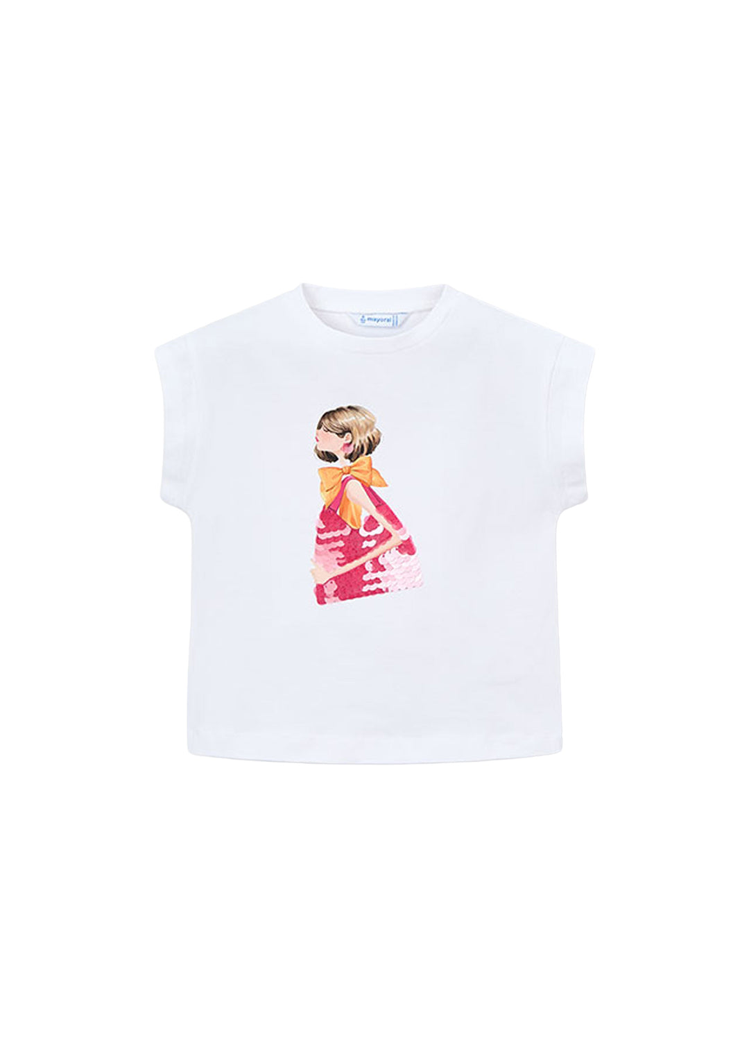 MAYORAL T-shirt MAYORAL da BAMBINA - Bianco