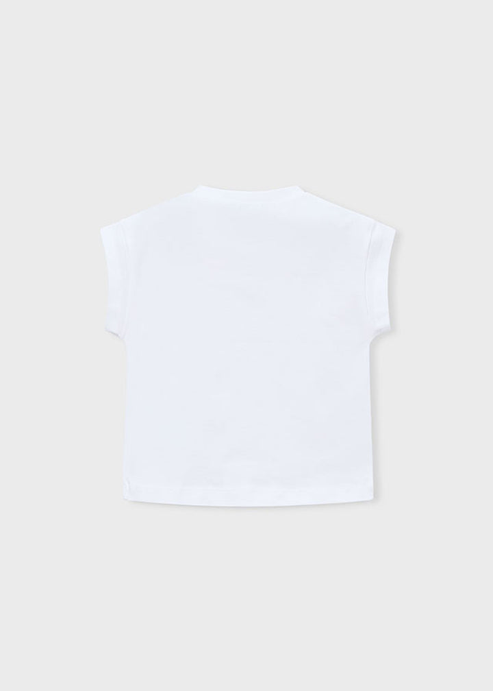 MAYORAL T-shirt MAYORAL da BAMBINA - Bianco