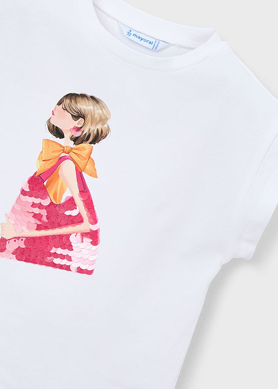 MAYORAL T-shirt MAYORAL da BAMBINA - Bianco