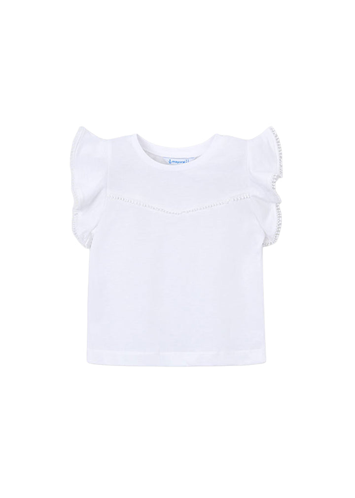 MAYORAL T-shirt MAYORAL da BAMBINA - Bianco