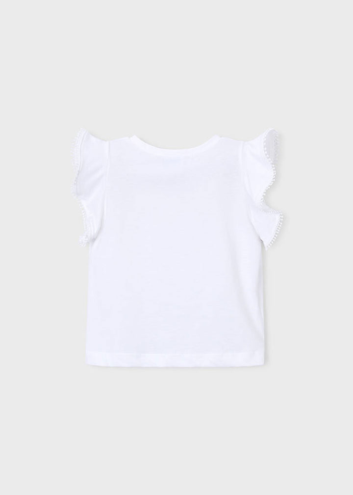 MAYORAL T-shirt MAYORAL da BAMBINA - Bianco