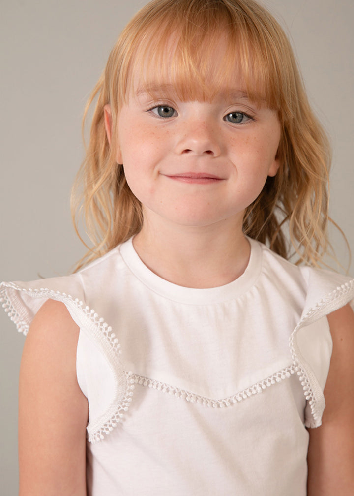 MAYORAL T-shirt MAYORAL da BAMBINA - Bianco