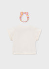MAYORAL T-shirt MAYORAL da BAMBINA - Bianc Osso