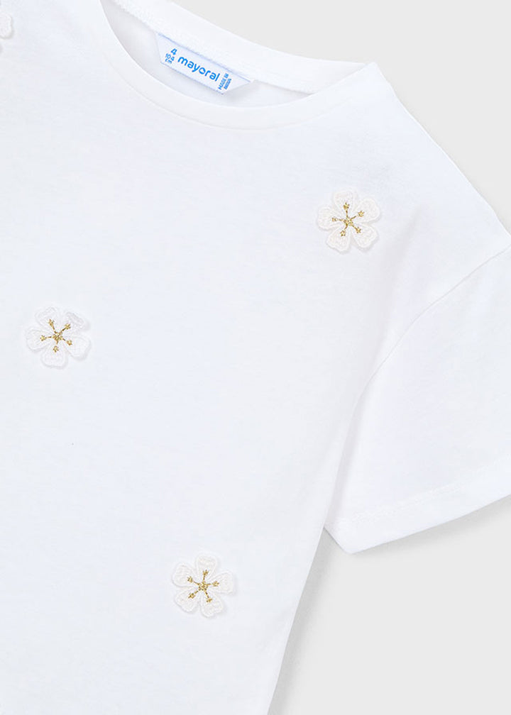 MAYORAL T-shirt MAYORAL da BAMBINA - Bianco