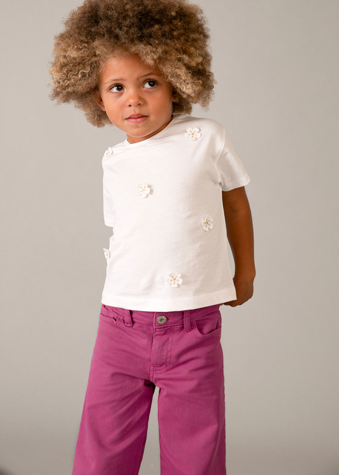 MAYORAL T-shirt MAYORAL da BAMBINA - Bianco