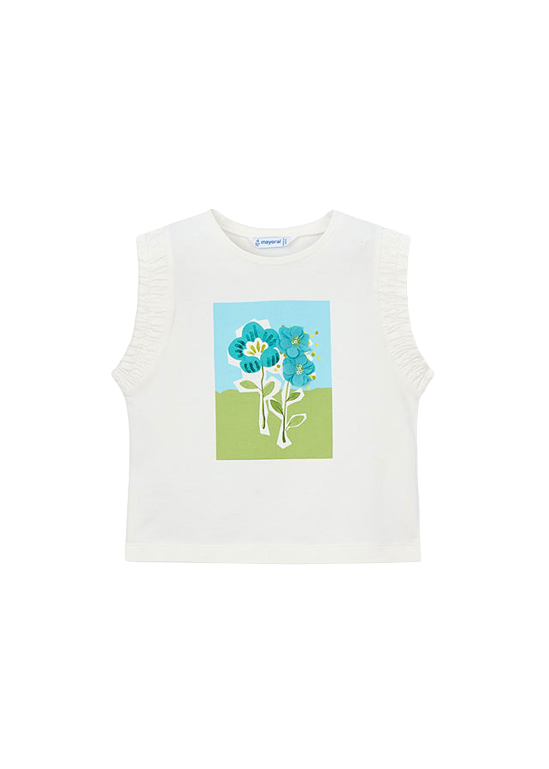 MAYORAL Top MAYORAL da BAMBINA - Ecrù