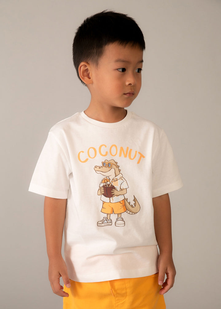 MAYORAL T-shirt MAYORAL da BAMBINO - Panna