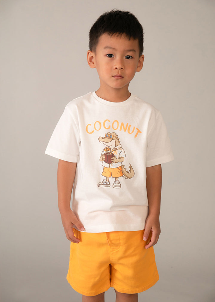 MAYORAL T-shirt MAYORAL da BAMBINO - Panna