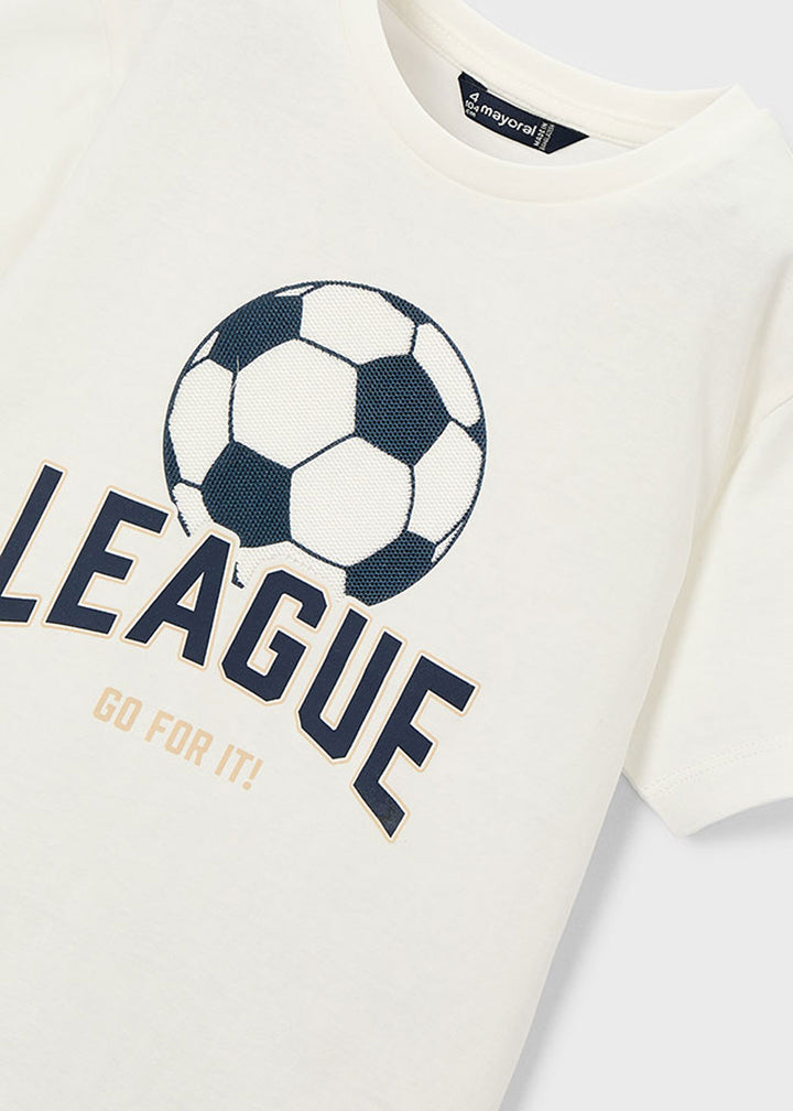 MAYORAL T-shirt MAYORAL da BAMBINO - Panna