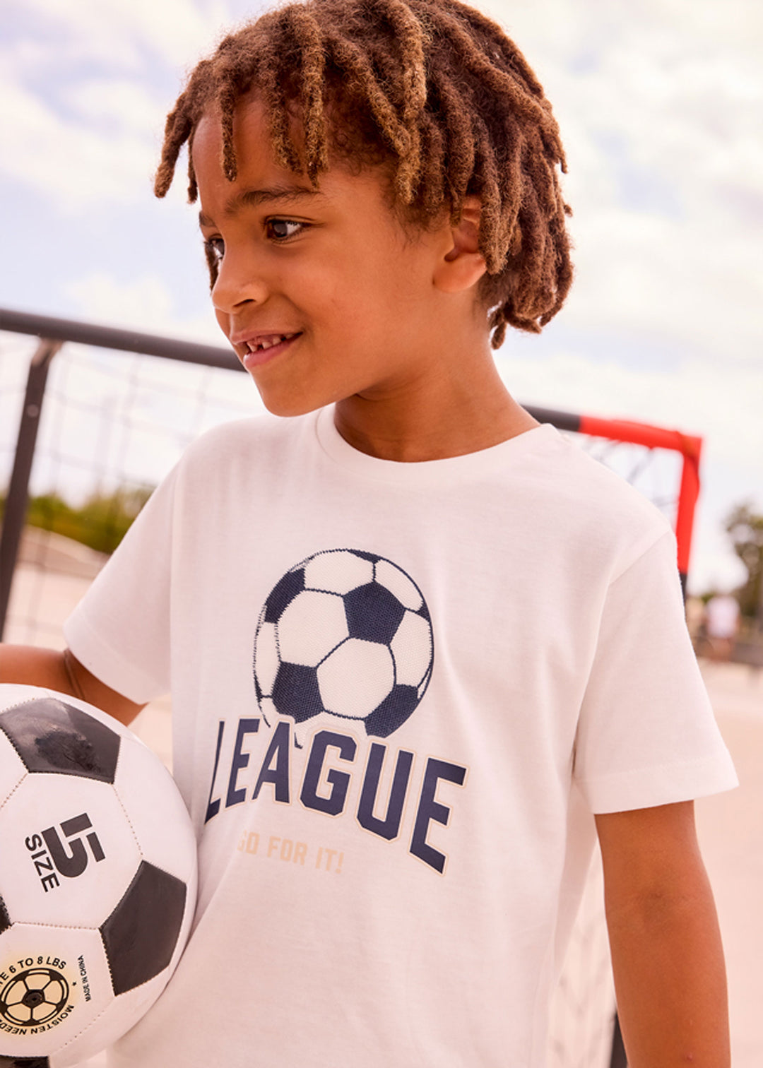 MAYORAL T-shirt MAYORAL da BAMBINO - Panna